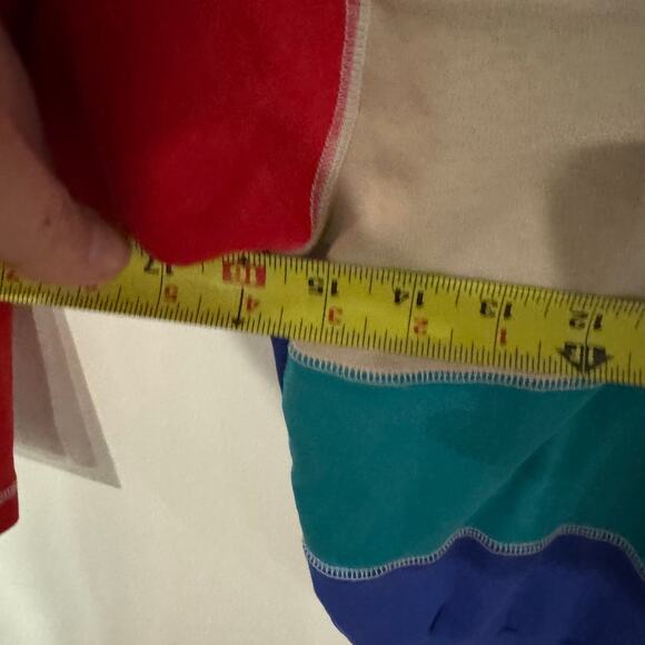 Vintage Koret Sport Sweatshirt Womens Sz ?? Red Blue Collared Golf Embroidered - Picture 2 of 6